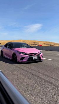 Embrace the road in style with @evietrd's on-trend pink Camry! 🚘🎀 Tailored to impress, this glamorous ride is all about turning heads and owning paths. Adventure is calling; with a Toyota Camry, you’ll always be ready to answer! Tag a friend who would love this pink powerhouse. 💕🛣️ #ToyotaOfOrange #ToyotaCamry #PinkCamry #OnTheRoad #StylishTravel #AdventureReady #InstaCar #CamryLove #DrivePink #ToyotaofOrange #EvieTRD