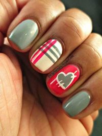 36 Cute Nail Art Designs for Valentines Day