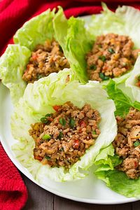 Slow-Cooker Asian Chicken Lettuce Wraps: Turn the slow cooker on and leave the oven off for these Slow-Cooker Asian Chicken Lettuce Wraps.