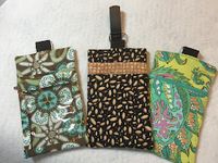 Stitching With 2 Strings: A Teacher Request: Cell Phone & ID Holder Tutorial