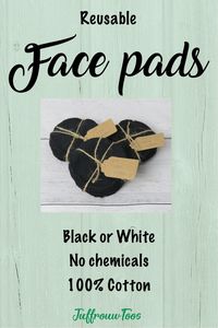 These reusable face pads are super soft and great quality. They are washable and can be used to clean your face with your favorite toner or cleanser. Made with 100% cotton. Great in combination with a zero waste, sustainable bathroom.