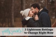 Click here to learn 3 Lightroom settings you should change RIGHT NOW. These settings will make your life in Lightroom MUCH EASIER!!