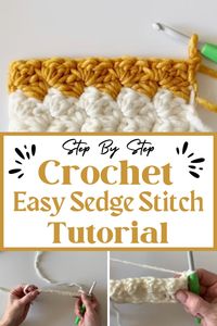 The Crochet Sedge Stitch, showcased for its rich texture and appealing finish, stands as an excellent choice for crocheters seeking to add a touch of sophistication and depth to their projects.