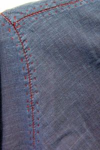 great way of embellishing a simple shirt