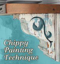 DIY Aged Chippy Paint Technique - Pretty Handy Girl