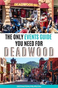 Deadwood South Dakota is a great year-round vacation destination. And no matter when you visit, there's likely to be an EPIC annual event to include in your vacation itinerary! Click here to read about the best annual events. Things to do in Deadwood SD | Things to do in Deadwood South Dakota | Things to do in Deadwood | What to do in Deadwood South Dakota | Dead Wood South Dakota | Deadwood SD Travel | Deadwood SD with Kids | Deadwood South Dakota History | Deadwood South Dakota Main Street