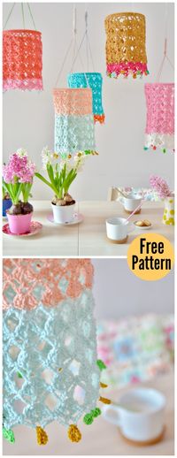 Pretty Lantern Free Crochet Pattern