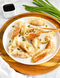 Pork Pot Stickers - Herbs & Flour