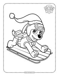 Paw Patrol Coloring Pages 12