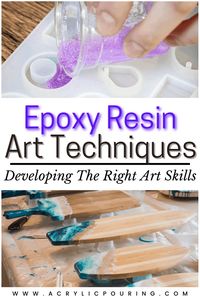 Epoxy resin art techniques are definitely one of the most exciting mediums to work with as it is versatile and can make both 2D and 3D art. In acrylic pouring, epoxy resin augments or seals your pieces, giving them extra depth and vibrance. Experimenting with epoxy resin painting techniques can be intimidating, but there are