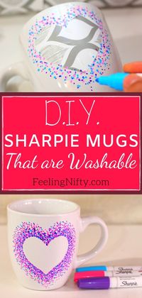 The Complete Guide to Sharpie Mugs - with Simple Designs and Ideas