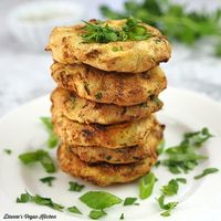 Vegan Colcannon Cakes