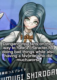 Keywords: Danganronpa V3 Killing Harmony Tsumugi Shirogane whisper