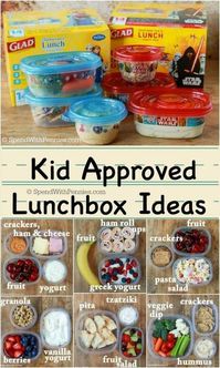 Here are our favorite kid approved lunchbox ideas! While these lunches are easy to make, you won't find any ho-hum sandwiches on this list! #ad /gladproducts/ /walmart/