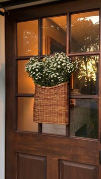 Shop Hanging Large Wicker Basket With … and other curated products on LTK, the easiest way to shop everything from your favorite creators.