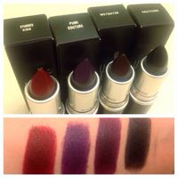 MAC lipsticks