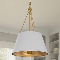 Aberdale 4-Light White Lustre Pendant - #102T2 | Lamps Plus