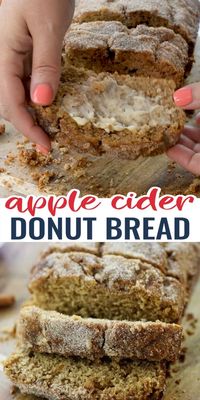 We look forward to freshly fried apple cider donuts from the local orchard all year long, but now we’ll be making this Apple Cider Donut Bread anytime the craving hits!