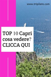 Capri è un un gioiello non lontano dalla Costiera Amalfitana. Ogni giorno dalle maggiori località della Costiera Amalfitana partono imbarcazioni che collegano la terra ferma a questa bellissima isola. A questo punto sorge una domanda spontanea: una volta arrivati a Capri cosa vedere? Leggi il post sul nostro sito dove troverai anche i video di questa magnifica isola!