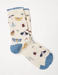 Inspired by nature, these socks are great for days out and about exploring.