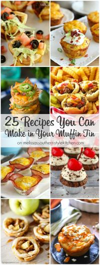 25 Recipes You Can Make in Your Muffin Tin HERO