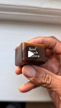 Melissa Thompson on Instagram: "Homemade beef stock cubes. A process, but worth it. 

Made with @meatmattersltd aged beef trim & lovely @proudsow beef bones"