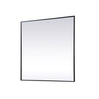 Elevate your space with this versatile wall mirror, designed to bring a touch of sophistication to any room. Featuring a closed-corner metal frame, it adds a classic touch to your bathroom, vanity, or living area. With both horizontal and vertical orientation options, you can find the perfect fit for your space. The damp location listing means it's ready for use in a variety of settings, making it an ideal choice for your home. Plus, it's easy to install, so you can enjoy its refined elegance ri