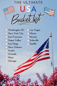 USA bucket lists | Best places to visit in the US | United States places to visit | Travel destinations in the USA summer winter all budget | Top US vacations and getaways from cities, small towns to national parks | USA destinations bucket lists | USA map with attractions | Vacation destinations in the United States from national parks to big cities  #usa #bucketlist