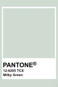 Pantone Milky Green