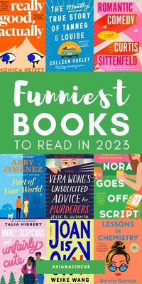 Explore some of the most hilariously funny books to read in 2023 for adults. Read humorous novels, funny fiction books, mysteries, romances, and fantasy stories with dark, witty, and laugh-out-loud funny dialogues, situations, and settings from around the world.