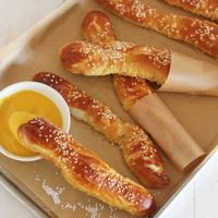 German Soft Pretzel Sticks