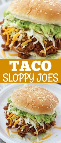 TACO SLOPPY JOES | Moms Kitchen #taco #dinner #dinnerrecipes #dinnerideas