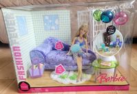 Barbie Fashion Fever Doll Velvety Crush Couch Living Room Furniture 2006 - NEW | eBay