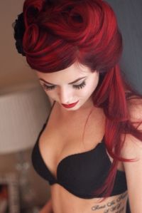 Love that hair!! And color!!