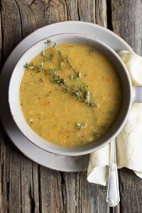 Quebec-Style Yellow Split Pea Soup