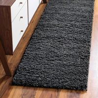 Amazon.com: Rugs.com Everyday Shag Rug  –  Dark Gray 10 Ft Runner  Shag Rug Perfect for Hallways, Entryways and More : Home & Kitchen