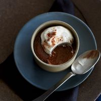 Thick and rich, this chocolate pudding gets a lightly spicy kick from ground chile.