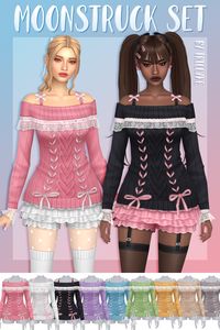 Looking for the cutest Sims 4 CC clothes? Check out number 48 on this Sims 4 female clothes CC list! This adorable sweater CC features a cozy knit design, lace accents, and ribbon details that add a feminine and playful vibe. Its off-shoulder style with layered ruffles is perfect for creating dreamy, romantic outfits in pastel and neutral swatches. I’ve already pinned this to my Sims 4 CC packs board, and it’s a must-have for any stylish Sim!