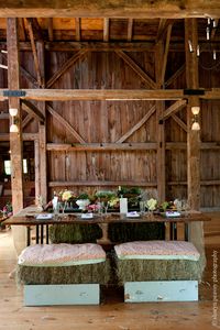 Rustic barn guest table
Sharyn Peavey Photography
Emily Carter Floral Designs
111 Maine Catering
The Barn On Walnut Hill