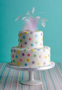 polka dot cake