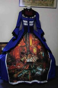 Scarlet O'Hara's Tardis Dress