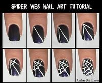 Irresistibly Spellbinding Spider Web Nails for Unique Halloween Fun | ND Nails Supply