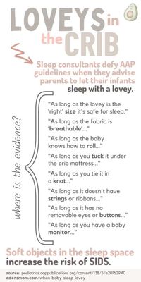 infographic lovey safety crib