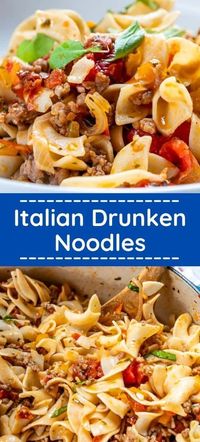 Transport your taste buds to Italy with our Italian Drunken Noodles recipe, where the bold flavors of tomatoes, garlic, and red wine come together to create a satisfying pasta dish. For a delightful array of international recipes and culinary inspiration, Follow us and embark on a flavorful journey around the world!