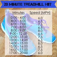 HIIT treadmill workout