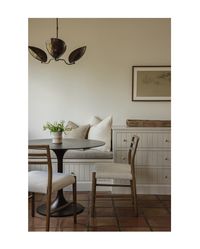 Modern Nest | a cozy breakfast nook everybody likes to start their morning at. We love the details of this seating area in the guest house of our... | Instagram