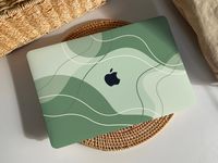 Trendy Seamless Military Green MacBook Case Protect Cover for Macbook Pro 14 Case Macbook Air 13 M1 Case Pro 13 Case, Pro 15, Pro 16, 2020 Macbook Pro Case Custom Case Idea Gift