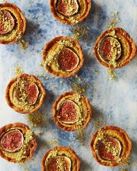 Yotam Ottolenghi’s Fig and Pistachio Frangipane Tartlets