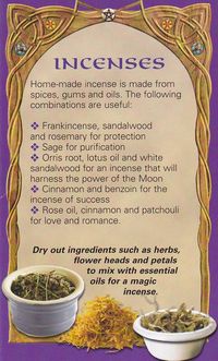 Home-made Incenses (Printable) | Witches Of The Craft®