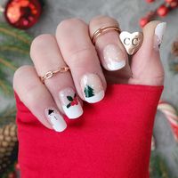 French Christmas (Overlay/Tips) | Color Crush Nails